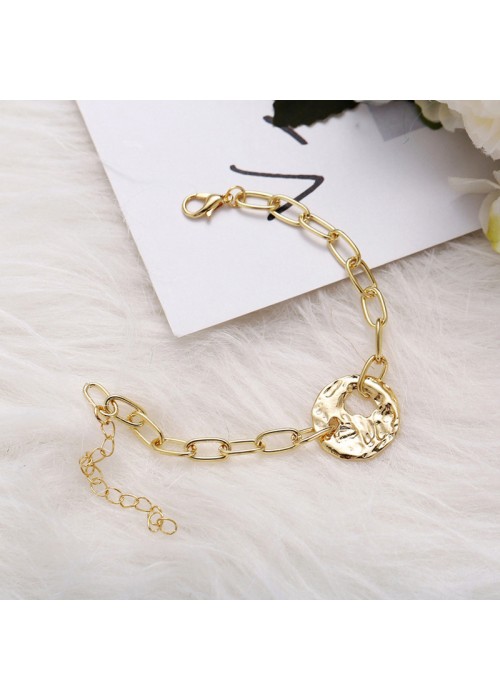 Jewels Galaxy Jewellery For Women Gold Plated Bracelet 49098