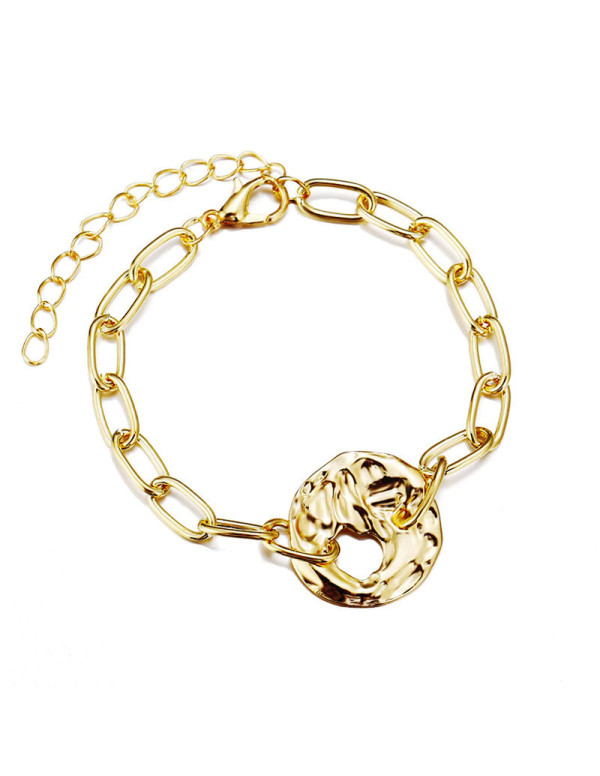 Jewels Galaxy Jewellery For Women Gold Plated Bracelet 49098