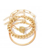 Jewels Galaxy Gold Plated Set of 3 Conte...