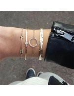 Jewels Galaxy Gold-Toned Gold-Plated Set...
