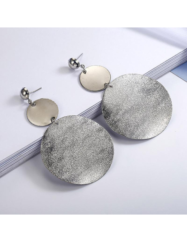 Jewels Galaxy Exclusive Circular Silver Toned Bril...