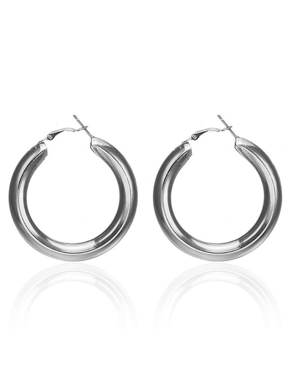 Jewels Galaxy Elegant Circular Silver Plated Amazi...