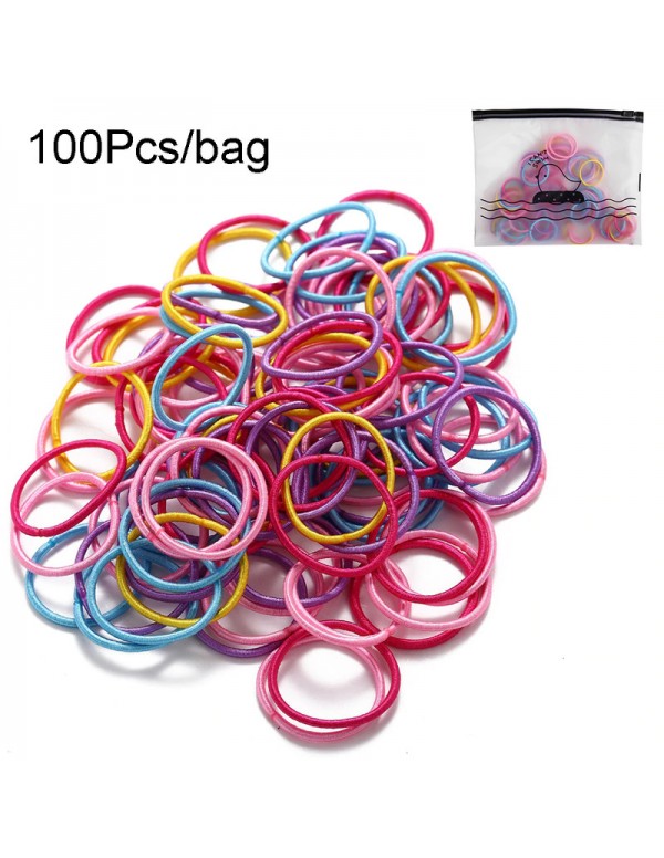 Jewels Galaxy Jewellery For Women Multi-Coloured Hair Bands (Pack of 100)