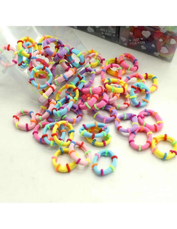 Jewels Galaxy Jewellery For Women Multi-Coloured Hair Bands (Pack of 50)