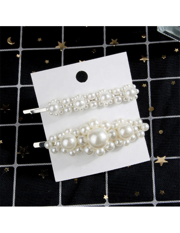 Jewels Galaxy Adorable Pearl Hairclip Jewellery For Women