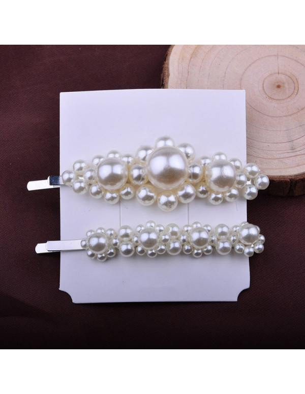 Jewels Galaxy Adorable Pearl Hairclip Jewellery For Women