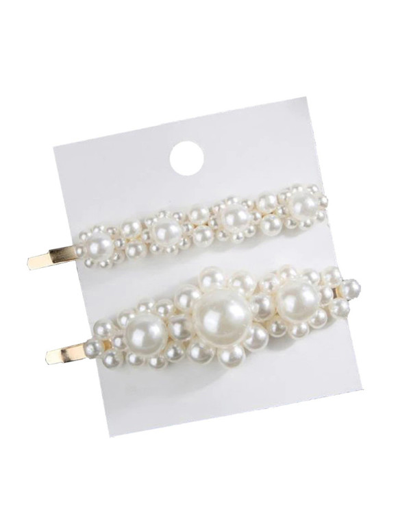 Jewels Galaxy Splendid Pearl Hairclip Jewellery For Women