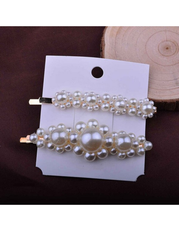 Jewels Galaxy Splendid Pearl Hairclip Jewellery For Women