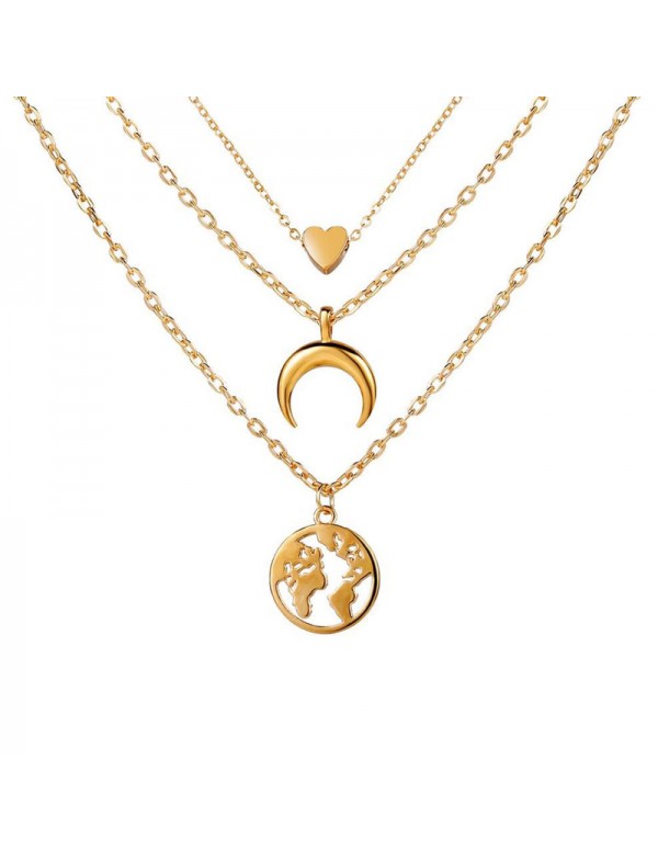 Jewels Galaxy Gold Plated Trending Globe Inspired ...