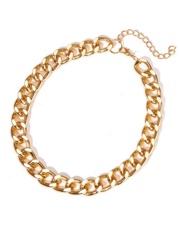 Jewels Galaxy Tantalizing Gold Plated Necklace For Women/Girls 44187