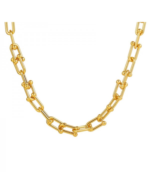 Jewels Galaxy Jewellery For Women Gold Plated Layered Necklace 44216