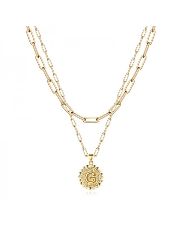 Jewels Galaxy Jewellery For Women Gold Plated Alph...