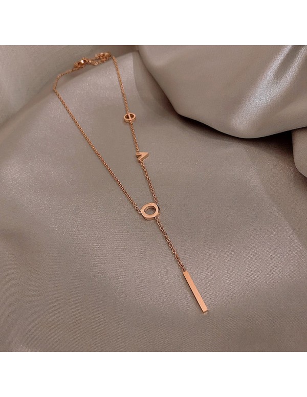 Jewels Galaxy Rose Gold Plated Stainless Steel Lov...