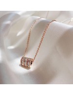 Jewels Galaxy Rose Gold Plated Stainless...