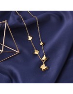 Jewels Galaxy Stainless Steel Gold Plate...