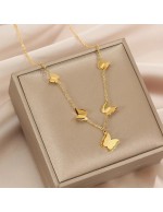 Jewels Galaxy Stainless Steel Gold Plate...