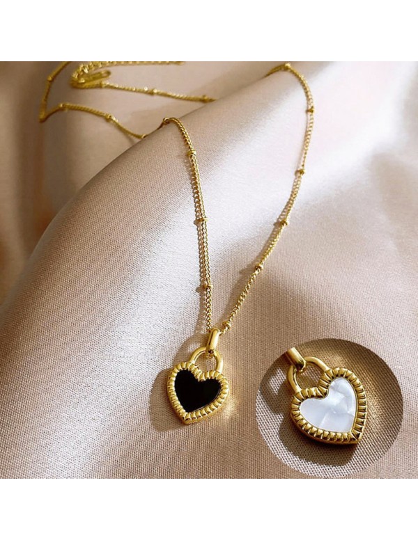 Jewels Galaxy Gold Plated Korean Dual Hearts Beaut...