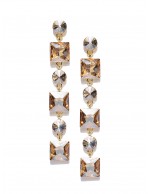 Jewels Galaxy Gold-Plated Stone-Studded ...