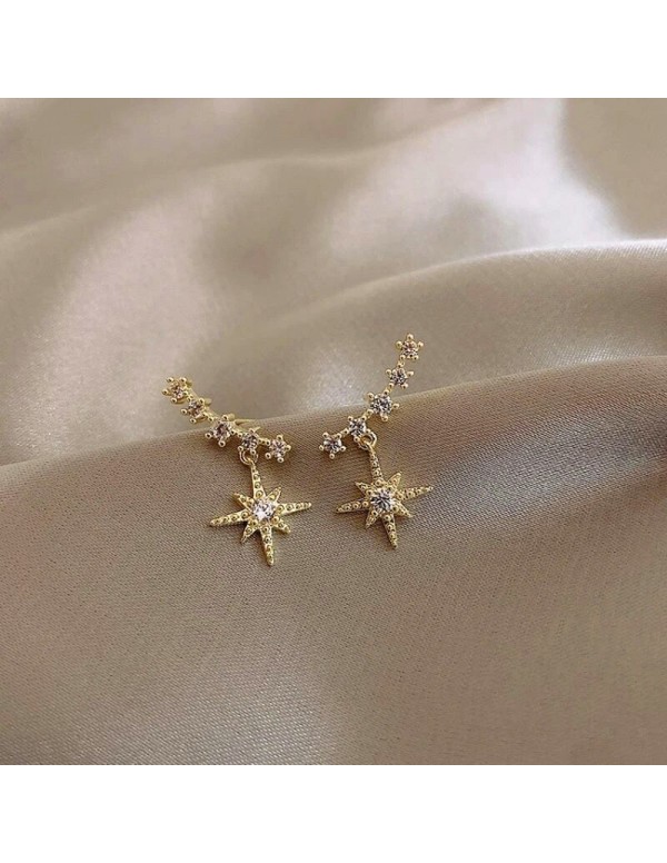 Jewels Galaxy Gold Plated Trending Korean Shuriken...