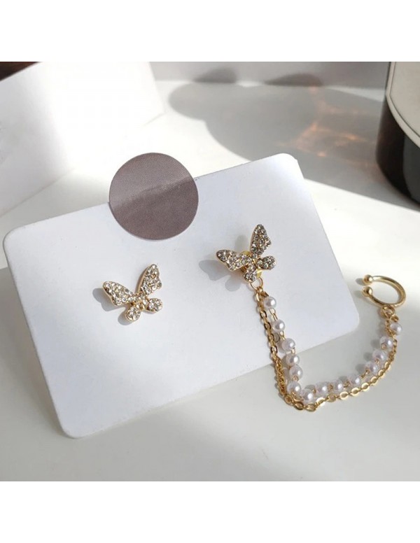 Jewels Galaxy Gold Plated Fashionable Korean Butte...