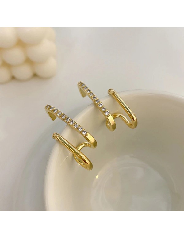 Jewels Galaxy Gold Plated Korean Beautiful AD Stud...