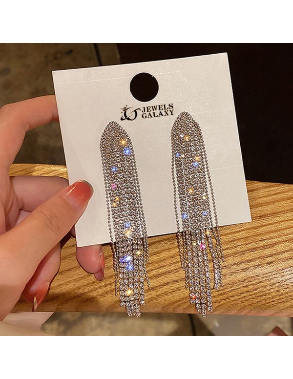 Jewels Galaxy Silver Plated Beautiful Korean Chain...