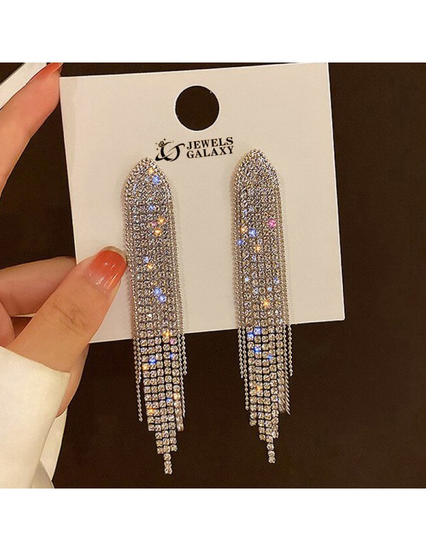 Jewels Galaxy Silver Plated Beautiful Korean Chain...