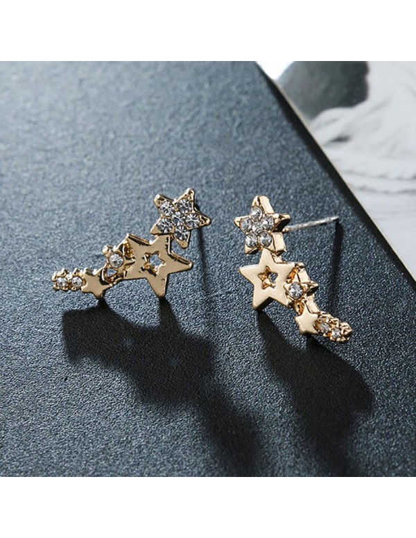 Jewels Galaxy Gold Plated Beautiful Korean Stars t...