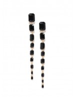 Jewels Galaxy Black Luxuria Gold-Plated ...