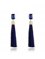 Jewels Galaxy Navy Blue Stone-Studded Ta...