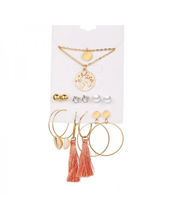 Jewels Galaxy Limited Edition Set of 6 Gold Plated...