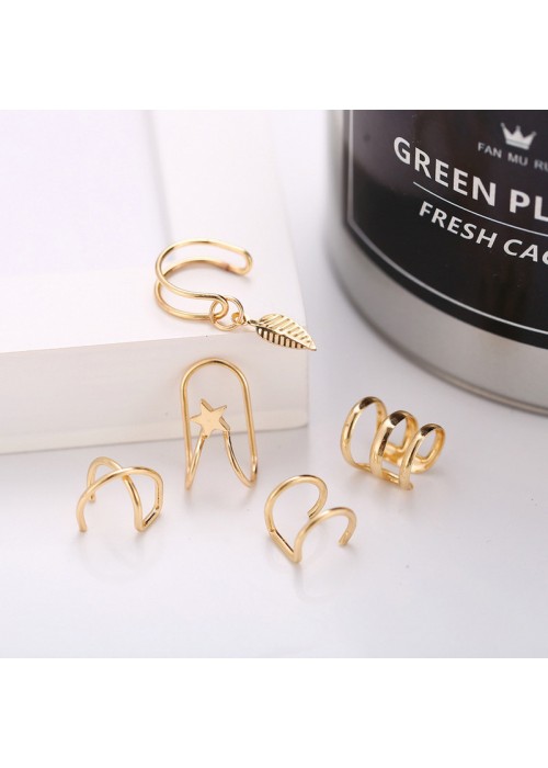 Jewels Galaxy Jewellery For Women Gold Plated Earrings Combo 8620