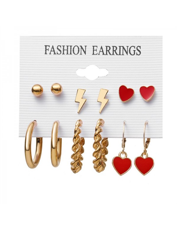 Jewels Galaxy Jewellery For Women Gold Plated Drop Earrings