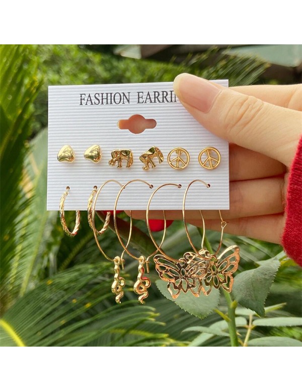 Jewels Galaxy Jewellery For Women Gold-Plated Drop Earrings