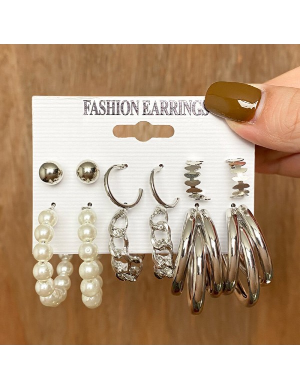 Jewels Galaxy Jewellery For Women Silver-Plated Drop Earrings