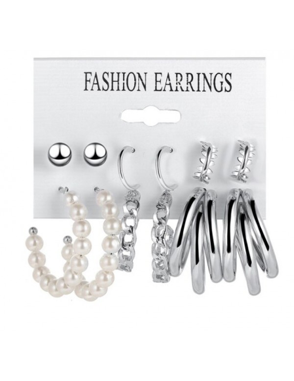 Jewels Galaxy Jewellery For Women Silver-Plated Drop Earrings