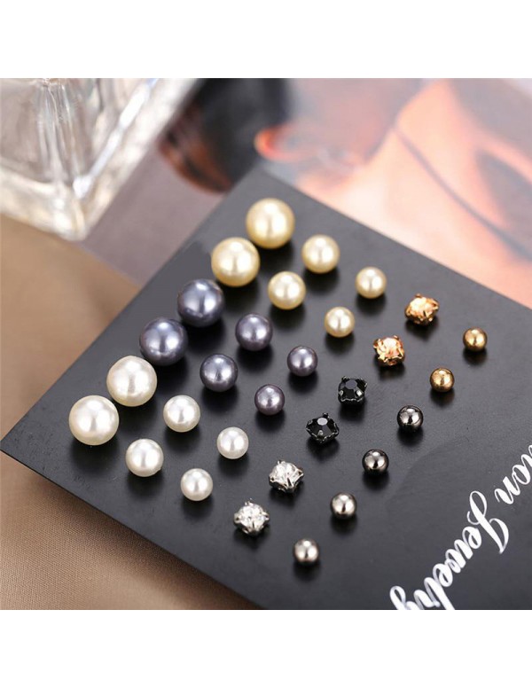 Jewels Galaxy Gold Plated Multicolor Stud Earrings...