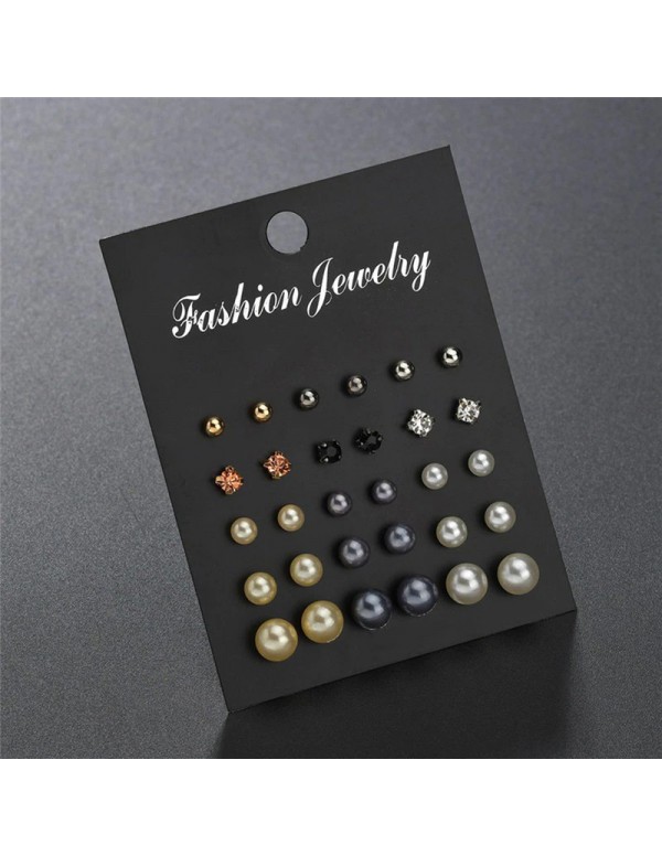 Jewels Galaxy Gold Plated Multicolor Stud Earrings...