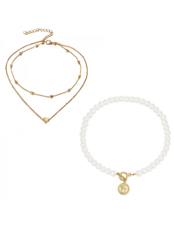 Jewels Galaxy Jewellery For Women Gold-Plated Laye...