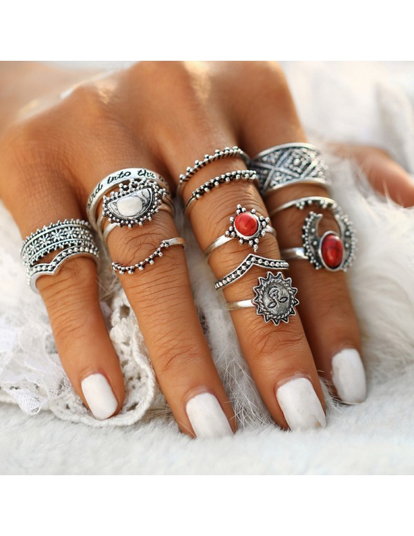 Jewels Galaxy Jewellery For Women Silver Plated Ri...