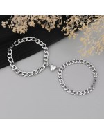 Jewels Galaxy Silver Plated Set of 2 Cou...