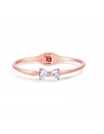 Rose Gold-Plated Handcrafted Cuff Bracel...