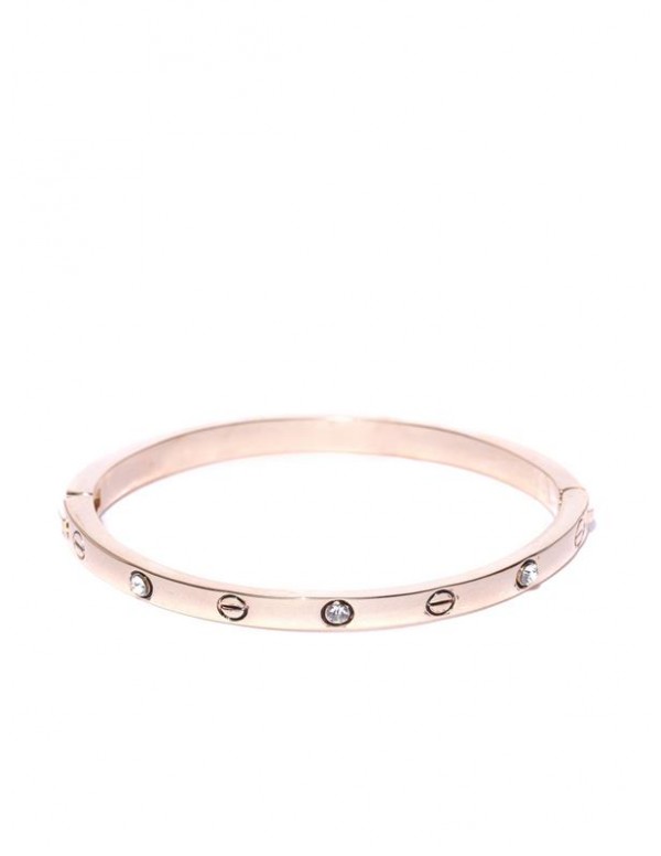 Gold-Plated Handcrafted Bangle-Style Bracelet
 171...