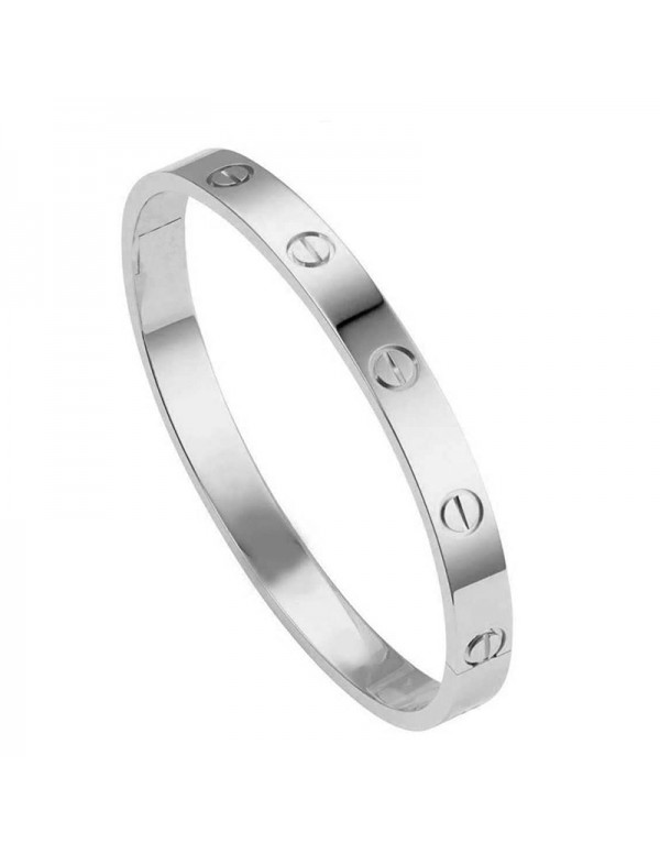 Arihant Jewellery For Women Contemporary Silver Plated Love Bracelet