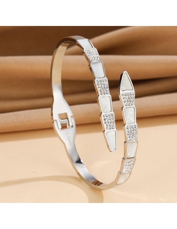 Jewels Galaxy Stainless Steel Silver Plated Mother...