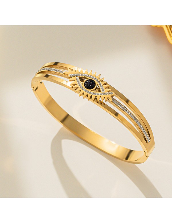 Jewels Galaxy Stainless Steel Gold Plated American...