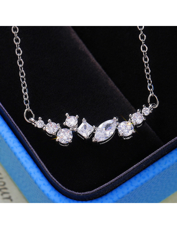 Jewels Galaxy Silver Plated American Diamond Studd...