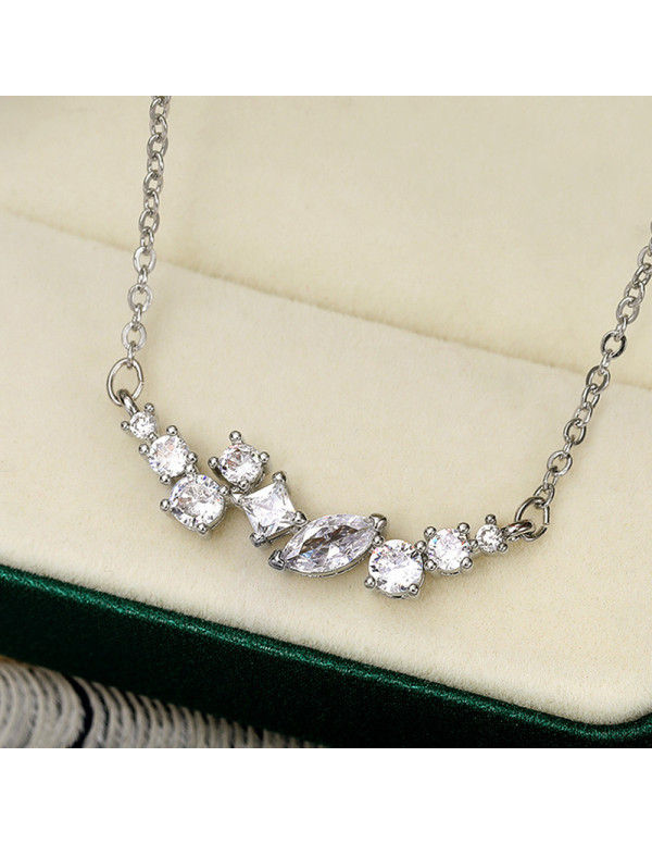 Jewels Galaxy Silver Plated American Diamond Studd...