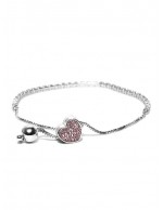 Jewels Galaxy Silver-Toned Rhodium-Plate...