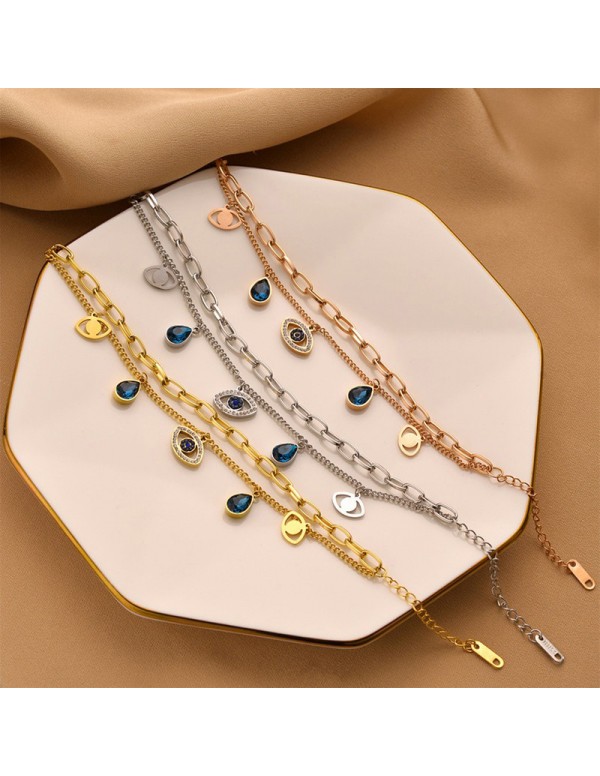 Jewels Galaxy Gold, Rose Gold and Silver Plated St...